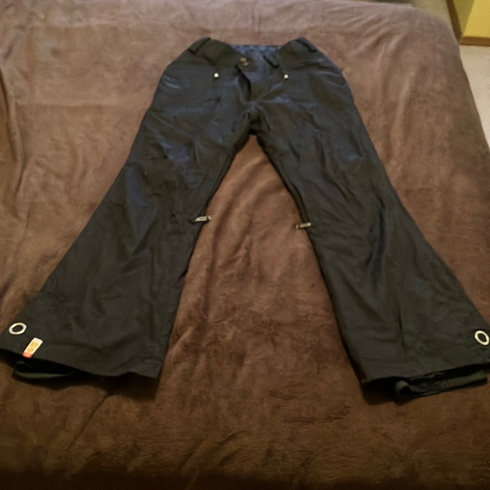 Small black snow pants
